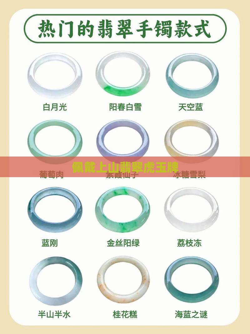 佩戴上山翡翠虎玉牌