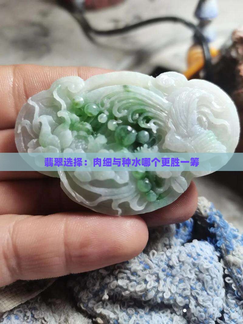 翡翠选择：肉细与种水哪个更胜一筹