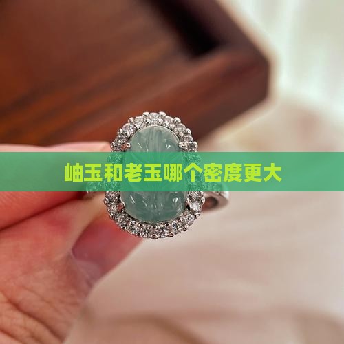 岫玉和老玉哪个密度更大