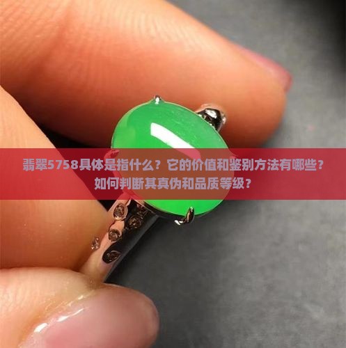 翡翠5758