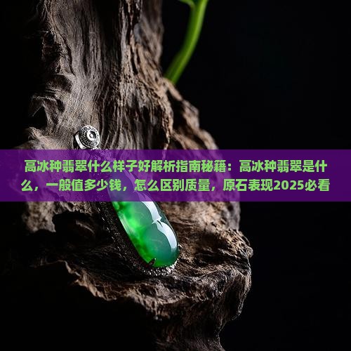 高冰种翡翠什么样子