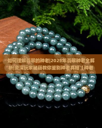 如何理解翡翠的种老