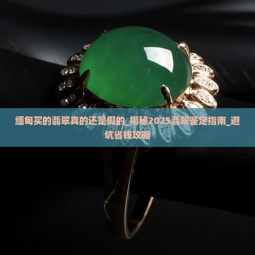 缅甸买的翡翠真的还是假的