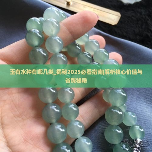 玉有水种有哪几类