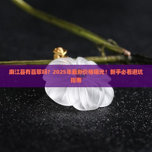 麻江县有翡翠吗最近价格多少