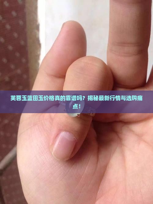 芙蓉玉蓝田玉价格