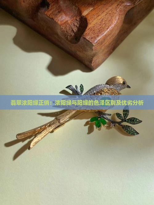 翡翠浓阳绿正俏：浓阳绿与阳绿的色泽区别及优劣分析
