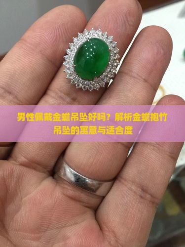 男性佩戴金蟾吊坠好吗？解析金蟾抱竹吊坠的寓意与适合度