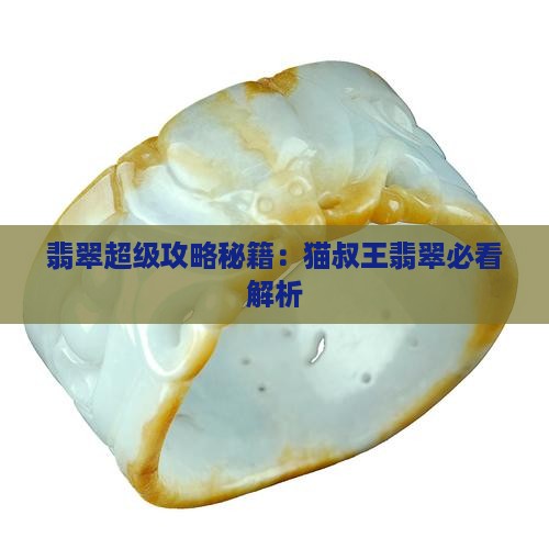 猫叔王翡翠