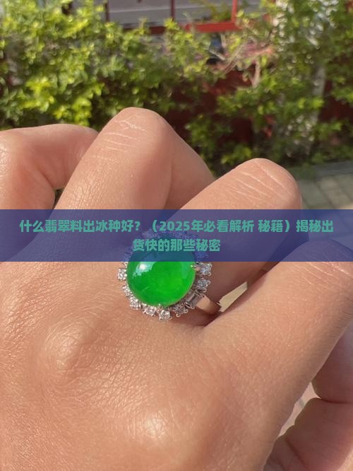 什么翡翠料出冰种好