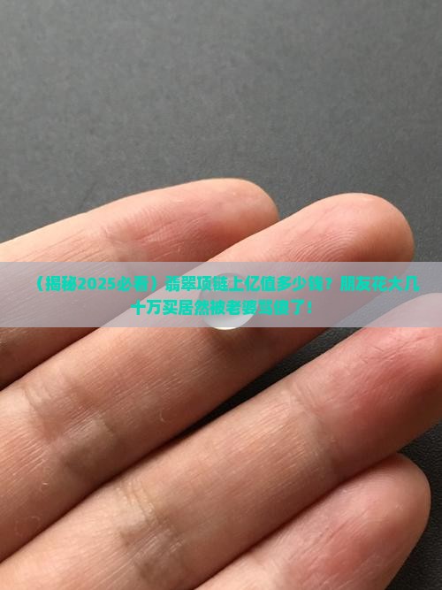 翡翠项链上亿值多少钱