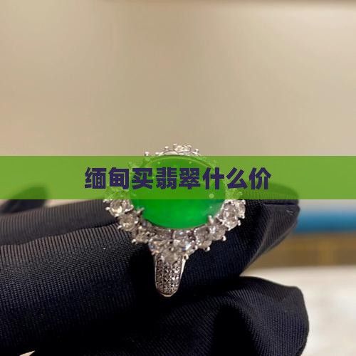 缅甸买翡翠什么价