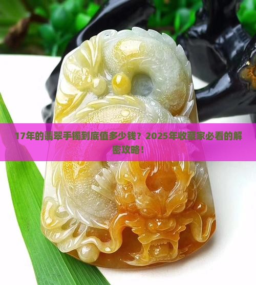 17年的翡翠手镯值钱吗