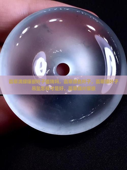 翡翠满绿镶嵌叶子