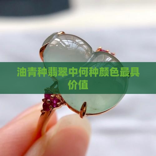 油青种翡翠中何种颜色最具价值