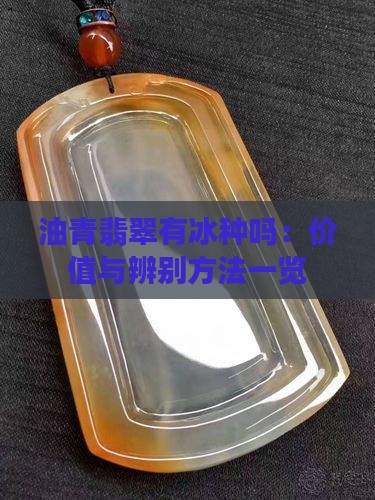 油青翡翠有冰种吗：价值与辨别方法一览