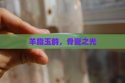 羊脂玉韵，骨瓷之光