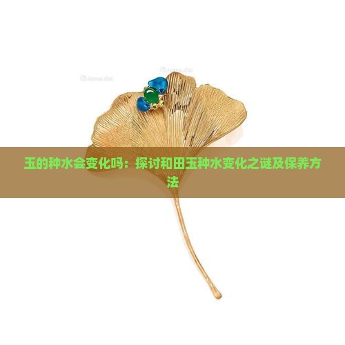 玉的种水会变化吗：探讨和田玉种水变化之谜及保养方法