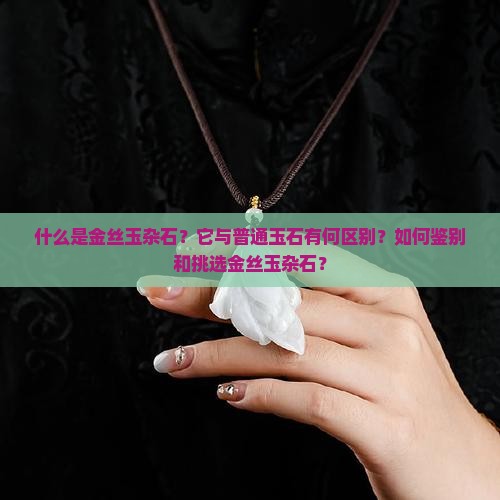 什么是金丝玉杂石？它与普通玉石有何区别？如何鉴别和挑选金丝玉杂石？