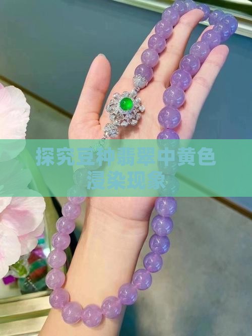 探究豆种翡翠中黄色浸染现象