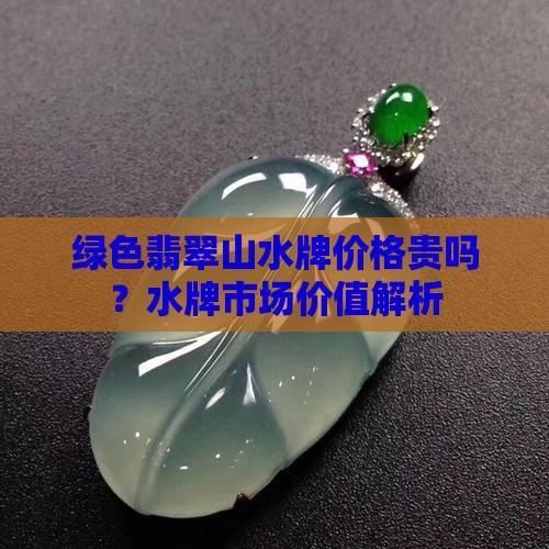 绿色翡翠山水牌价格贵吗？水牌市场价值解析