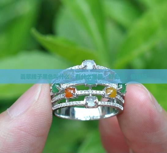 翡翠牌子黑色叫什么，有什么寓意，好看吗，值钱吗