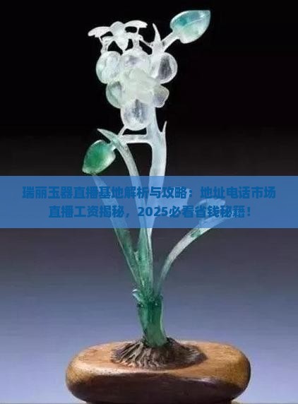 瑞丽玉器直播基地