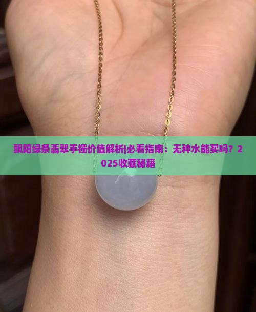 飘阳绿条翡翠手镯