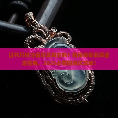 证书只标注翡翠是真的吗