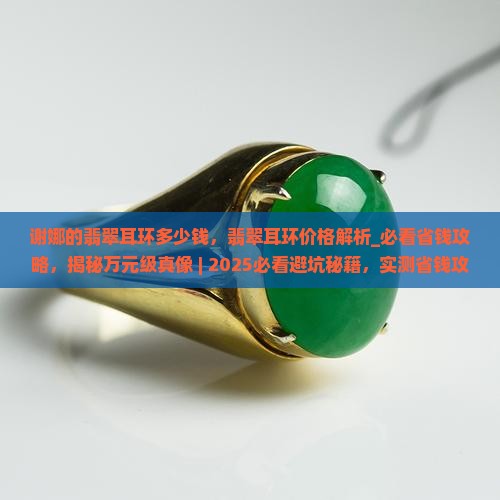 谢娜的翡翠耳环多少钱