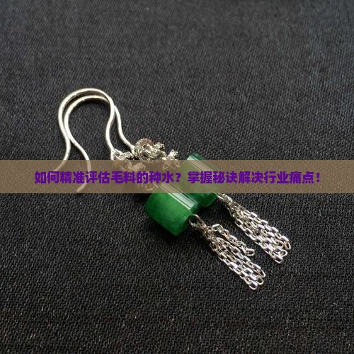 如何精准评估毛料的种水？掌握秘诀解决行业痛点！