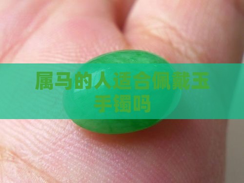 属马的人适合佩戴玉手镯吗