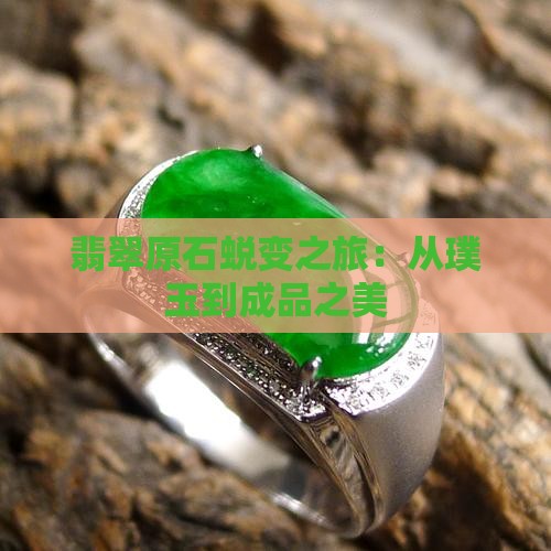 翡翠原石蜕变之旅：从璞玉到成品之美