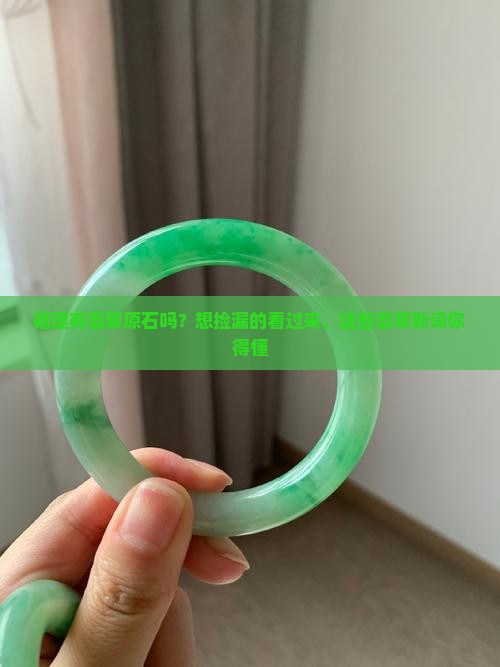 福建有翡翠原石吗？想捡漏的看过来，这些翡翠新词你得懂