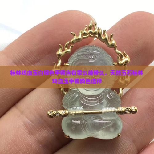 桂林鸡血玉白绿色手镯含有汞么能带么，天然玉石桂林鸡血玉手镯颜色选择