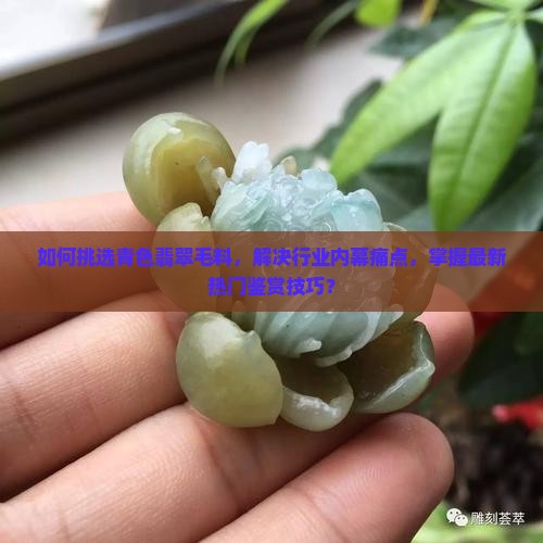 如何挑选青色翡翠毛料，解决行业内幕痛点，掌握最新热门鉴赏技巧？