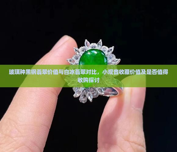 玻璃种黑钢翡翠价值与白冰翡翠对比，小观音收藏价值及是否值得收购探讨
