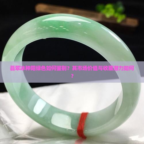 翡翠冰种阳绿色如何鉴别？其市场价值与收藏潜力如何？