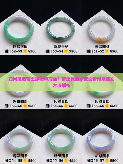 如何挑选帝王绿翡翠戒面？帝王绿翡翠戒面价格及鉴别方法解析