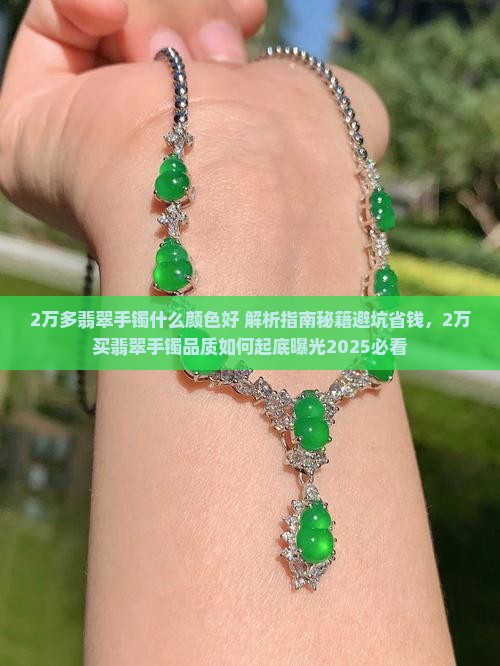 2万多翡翠手镯什么颜色好