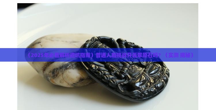 挑战开翡翠原石