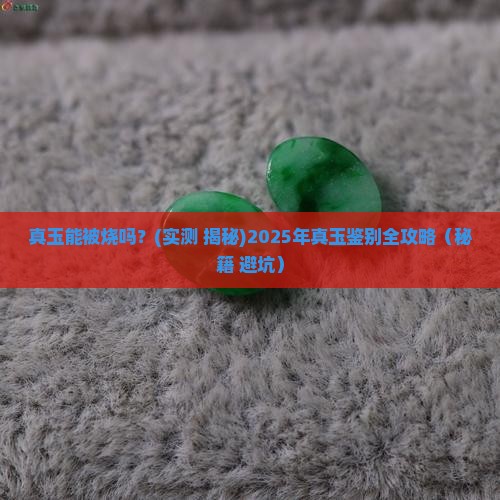 真玉能被烧不