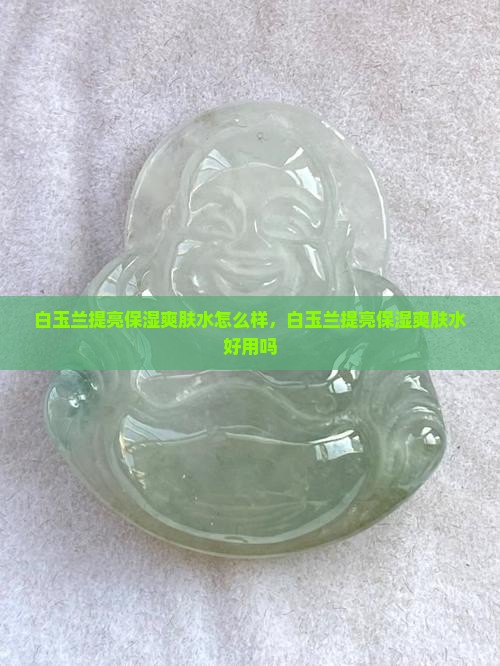 白玉兰提亮保湿爽肤水