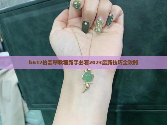 b612拍翡翠教程