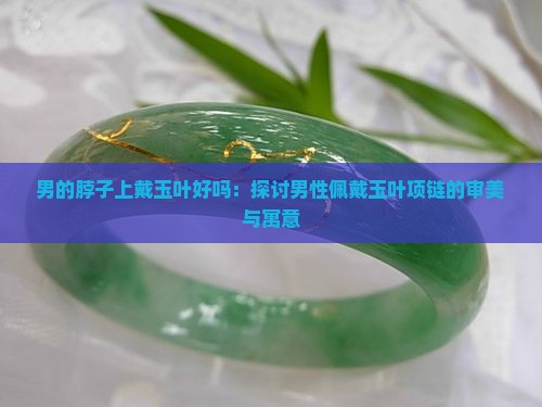 男的脖子上戴玉叶好吗：探讨男性佩戴玉叶项链的审美与寓意