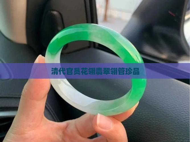 清代官员花翎翡翠翎管珍品