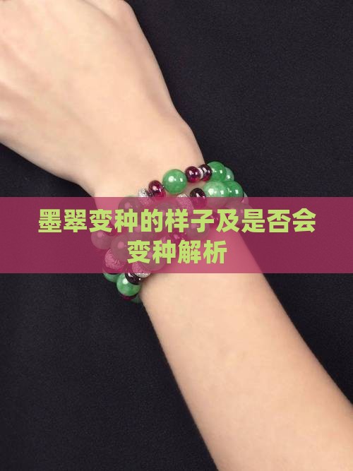 墨翠变种的样子及是否会变种解析