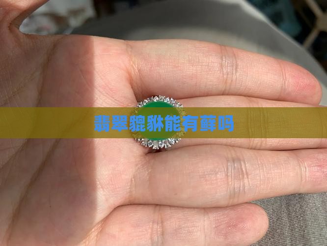 翡翠貔貅能有藓么