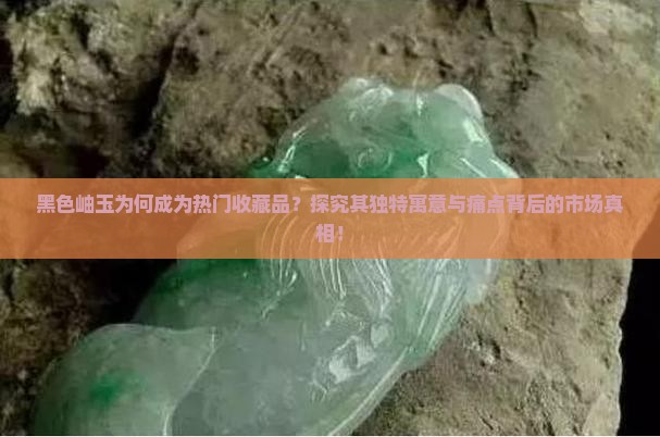 黑色岫玉为何成为热门收藏品？探究其独特寓意与痛点背后的市场真相！