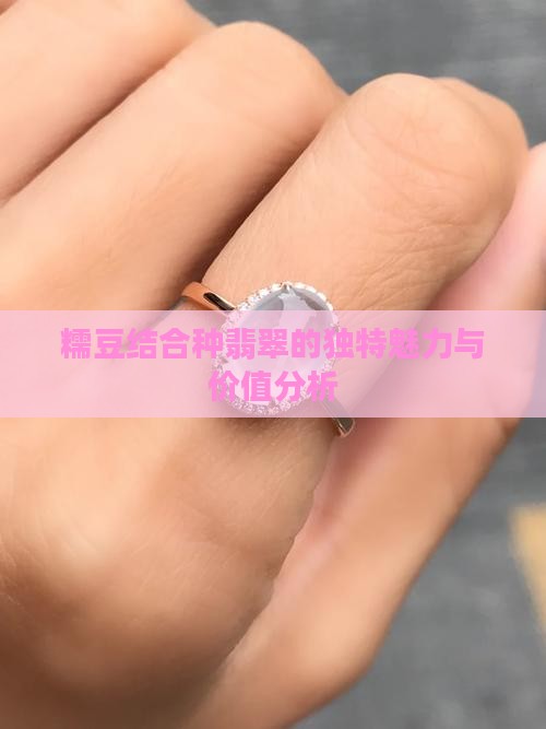 糯豆结合种翡翠的独特魅力与价值分析